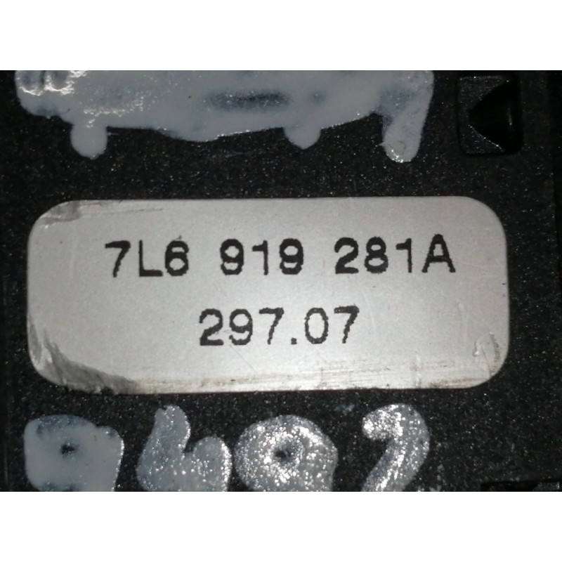 Recambio de interruptor para volkswagen touareg (7l6) v6 tdi referencia OEM IAM 7L6919281A  