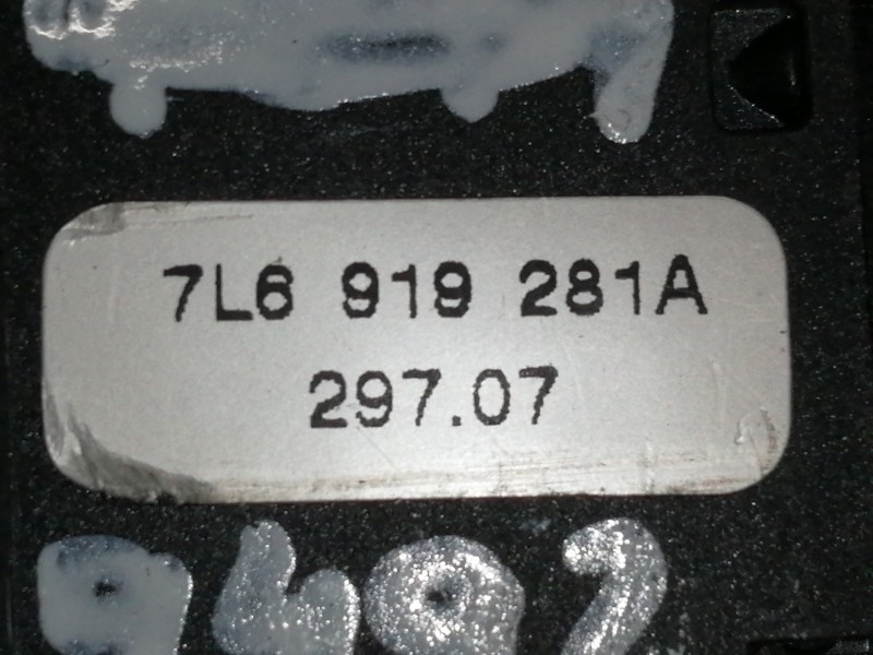 Recambio de interruptor para volkswagen touareg (7l6) v6 tdi referencia OEM IAM 7L6919281A  