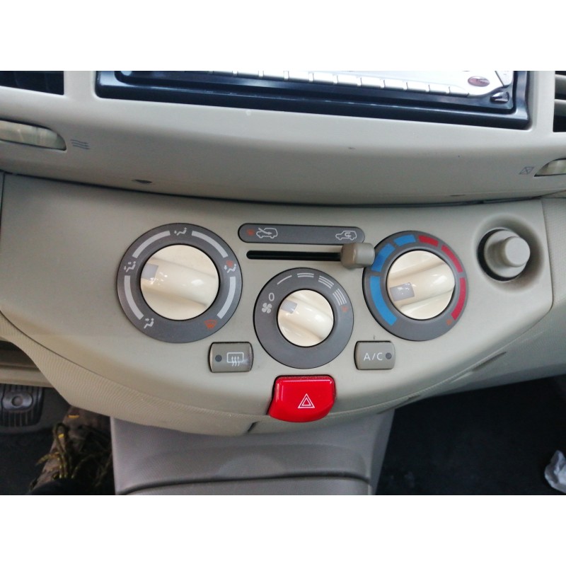 Recambio de mando calefaccion / aire acondicionado para nissan micra (k12e) acenta referencia OEM IAM   
