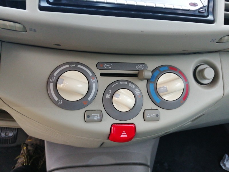 Recambio de mando calefaccion / aire acondicionado para nissan micra (k12e) acenta referencia OEM IAM   