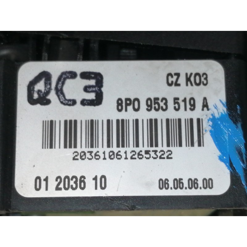 Recambio de mando limpia para audi a3 sportback (8p) 2.0 tdi ambiente referencia OEM IAM 8P0953519A 01203610 