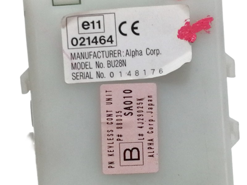 Recambio de modulo electronico para subaru forester s11 (sg) 2.0 xt turbo referencia OEM IAM BU28N00000 88035 BU28N MODULO CIERR