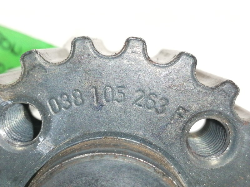 Recambio de polea cigueñal para mitsubishi outlander (cw0) 2.0 di-d intense referencia OEM IAM PIÑON 038105263F 