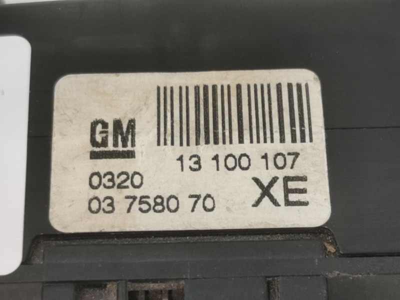 Recambio de warning para opel astra gtc sport referencia OEM IAM 13100107  