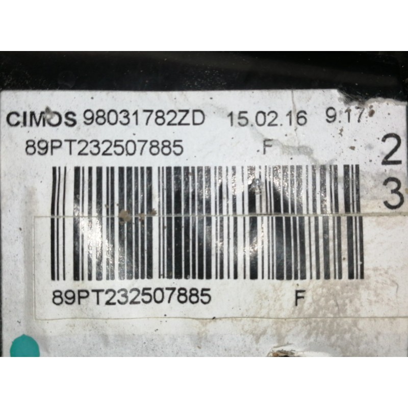 Recambio de palanca freno de mano para citroën c4 lim. feel referencia OEM IAM 98031782ZD 89PT232507885 