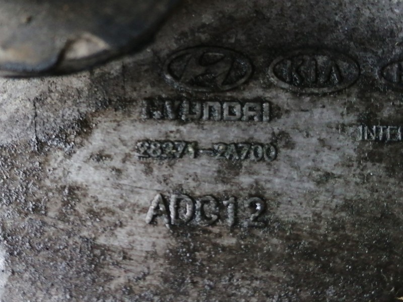 Recambio de intercooler para hyundai i20 comfort referencia OEM IAM 282712A700  