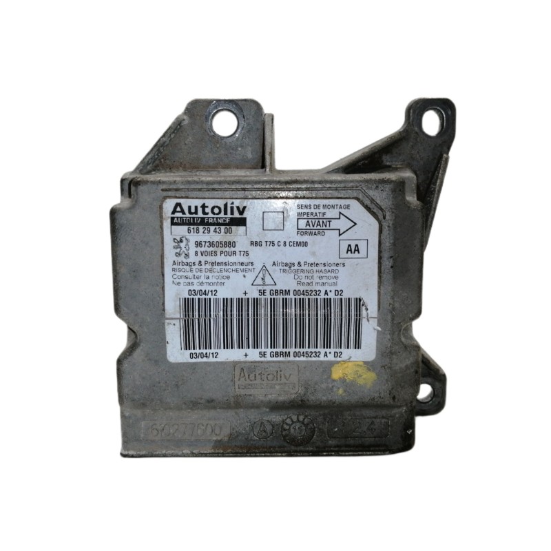 Recambio de centralita airbag para peugeot rcz basis referencia OEM IAM 618294300 9673605880 610277600