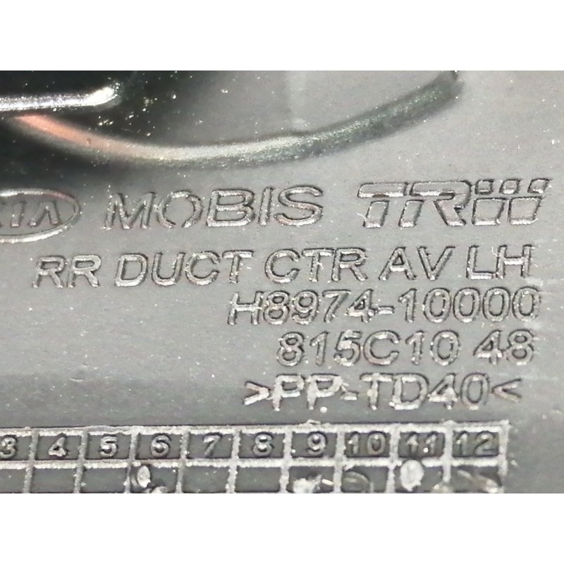 Recambio de rejilla aireadora para kia stonic (ybcuv) business referencia OEM IAM H897420000  