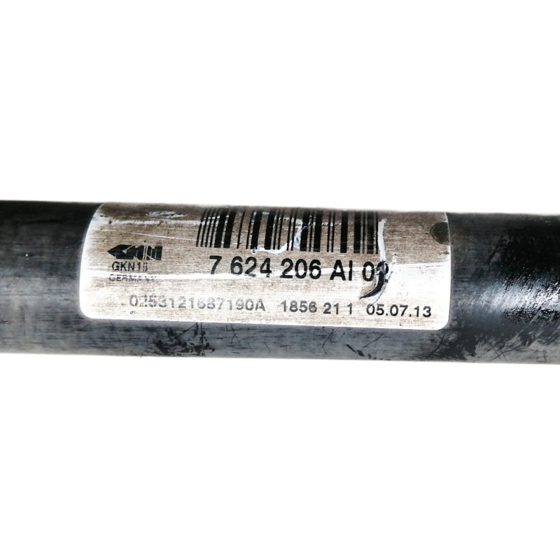 Recambio de transmision trasera derecha para bmw serie 1 lim. (f20) 116d referencia OEM IAM 02531216871190A 33207624206 