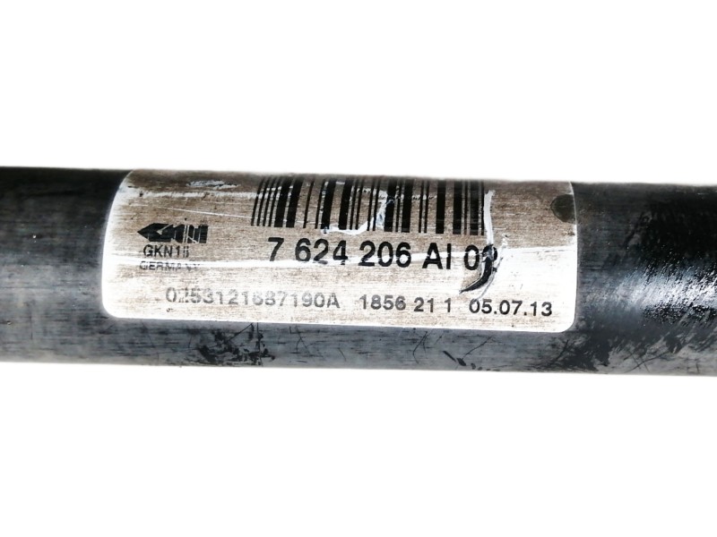 Recambio de transmision trasera derecha para bmw serie 1 lim. (f20) 116d referencia OEM IAM 02531216871190A 33207624206 