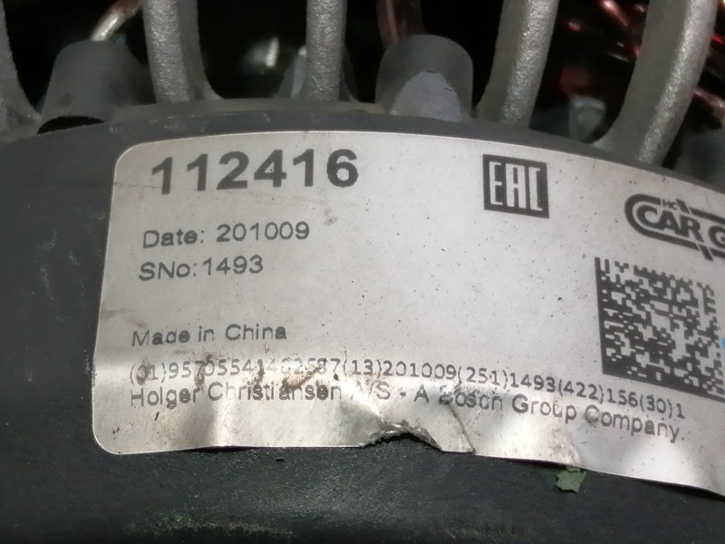 Recambio de alternador para opel astra g berlina comfort referencia OEM IAM 112416  