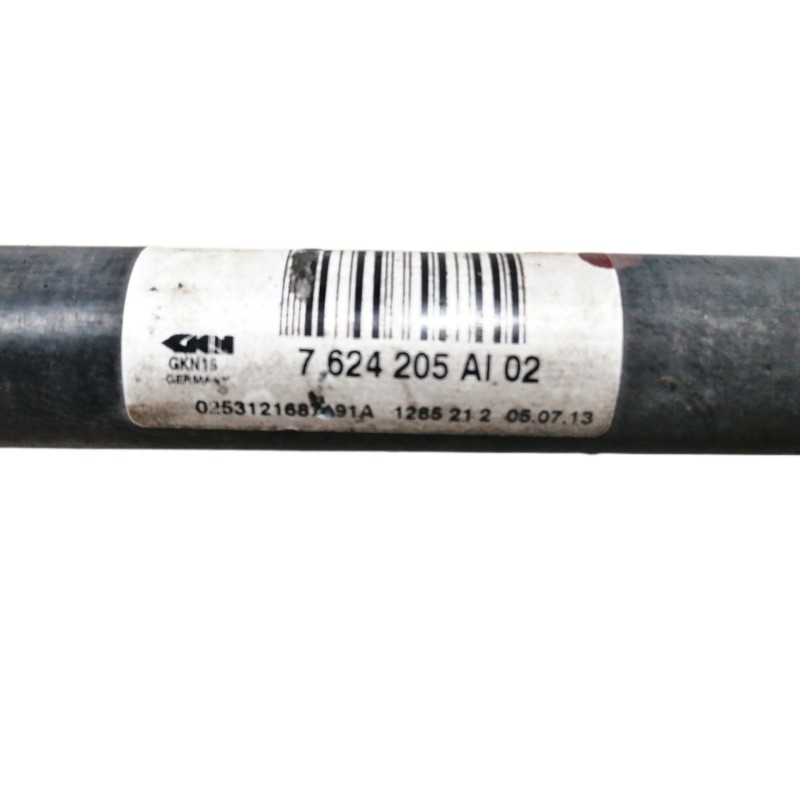 Recambio de transmision trasera izquierda para bmw serie 1 lim. (f20) 116d referencia OEM IAM 0253121687 7624205AI02 