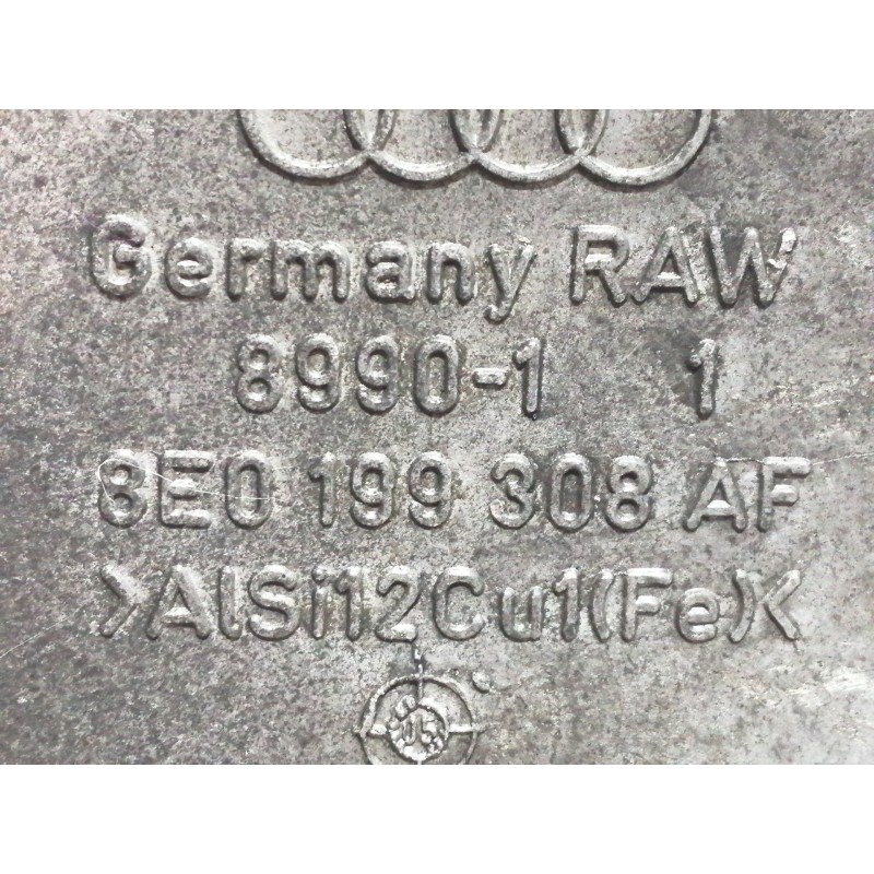 Recambio de soporte motor izquierdo para audi a4 berlina (8e) 2.0 tdi 16v (103kw) referencia OEM IAM 8E0199308AF  