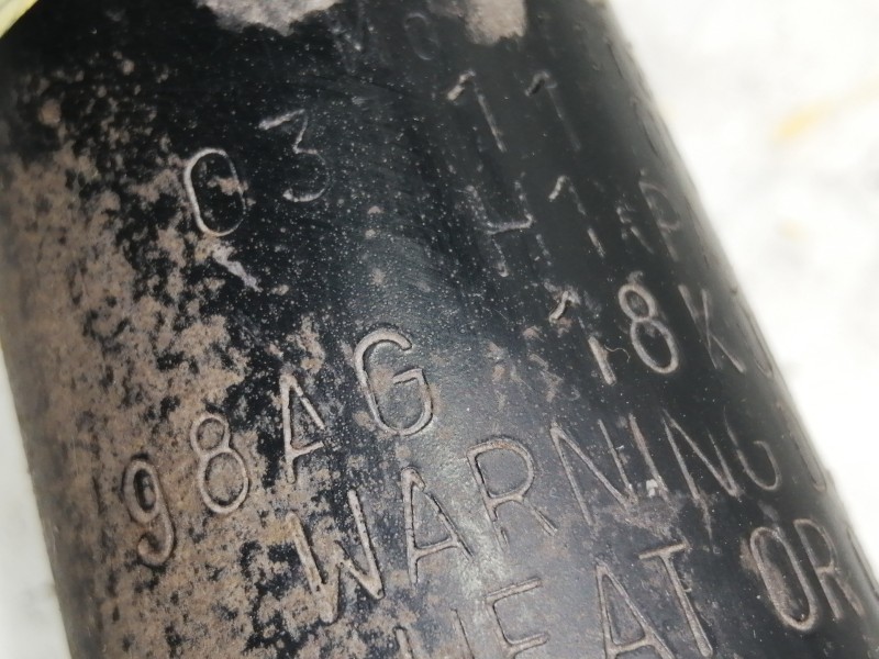 Recambio de amortiguador delantero izquierdo para ford focus berlina (cak) ambiente referencia OEM IAM 98AG18K00  