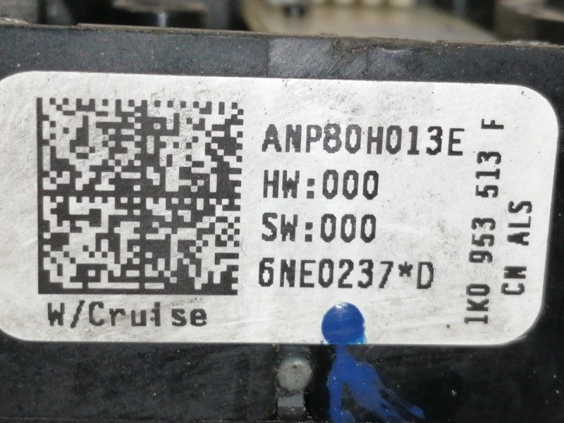 Recambio de mando intermitentes para seat leon (1p1) reference referencia OEM IAM ANP80H013E  