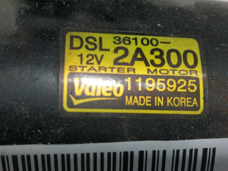 Recambio de motor arranque para hyundai i20 comfort referencia OEM IAM 361002A300 361002 1195925