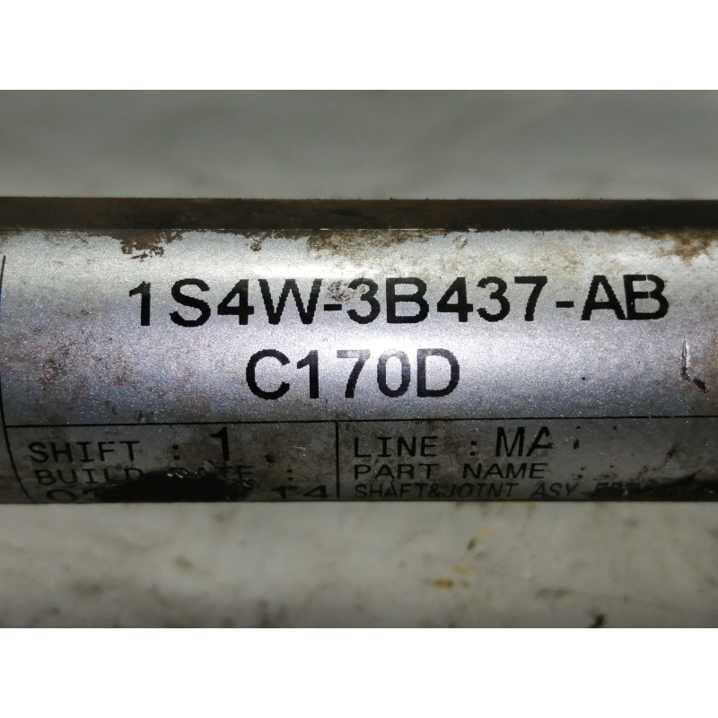 Recambio de transmision delantera izquierda para ford focus berlina (cak) ambiente referencia OEM IAM 1S4W3B437AB  