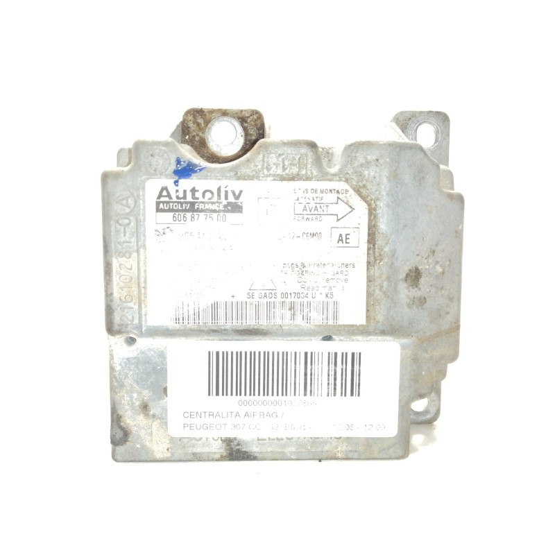 Recambio de centralita airbag para peugeot 307 cc (s2) básico referencia OEM IAM 216102810  