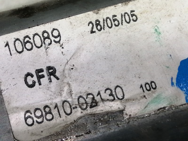 Recambio de elevalunas delantero derecho para chevrolet aveo ls referencia OEM IAM 6981002130  