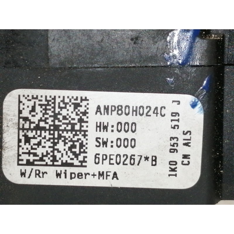 Recambio de mando limpia para seat leon (1p1) reference referencia OEM IAM ANP80H024C  