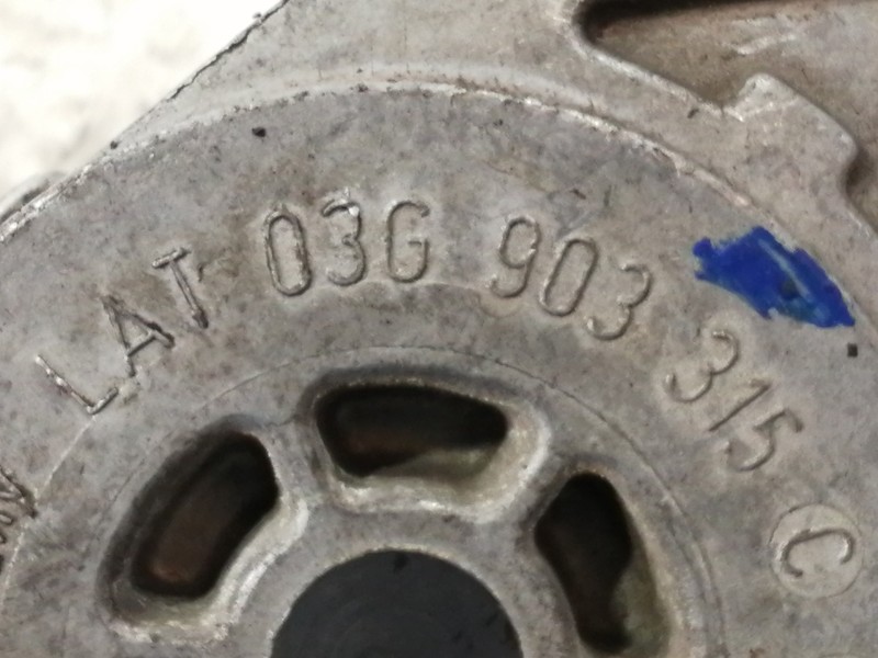 Recambio de tensor correa auxiliar para seat leon (1p1) reference referencia OEM IAM 03G903315  