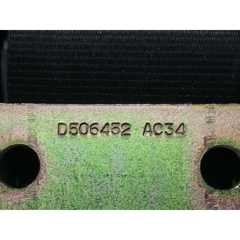 Recambio de cinturon seguridad trasero izquierdo para peugeot 307 cc (s2) básico referencia OEM IAM D506452  