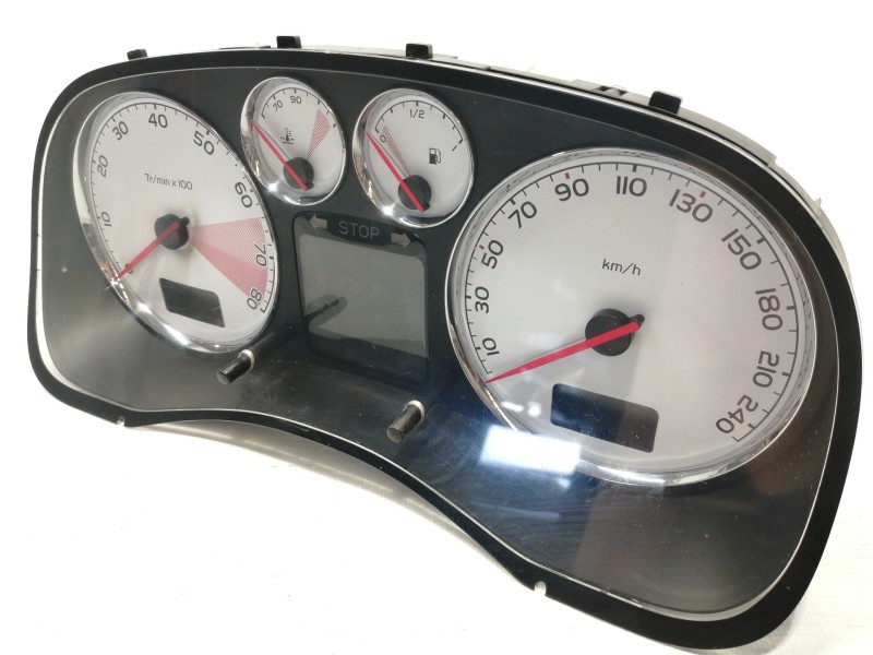 Recambio de cuadro instrumentos para peugeot 307 cc (s2) básico referencia OEM IAM 9655925780 N55376363X 216785114 NS5376363 