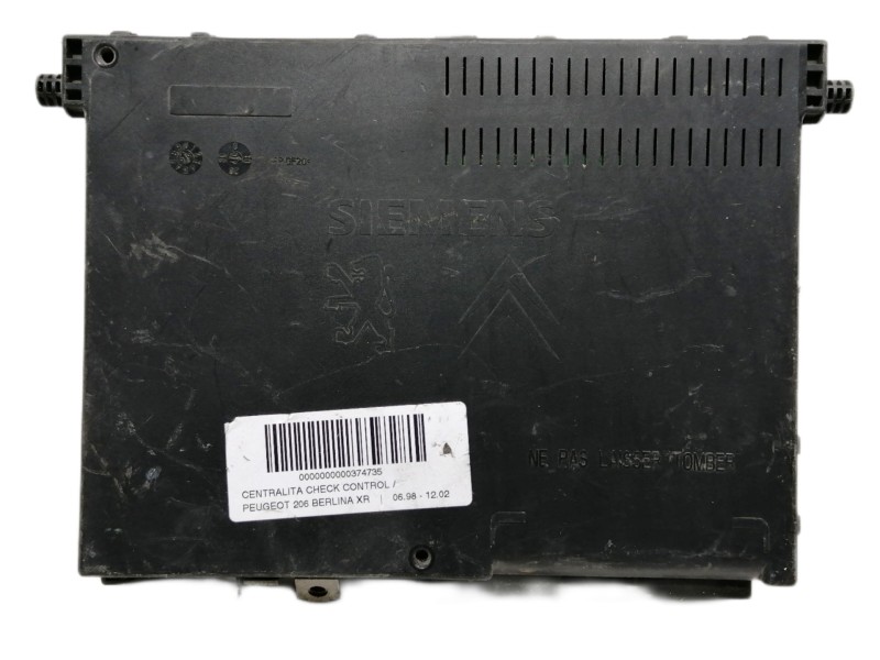 Recambio de centralita check control para peugeot 206 berlina xr referencia OEM IAM   