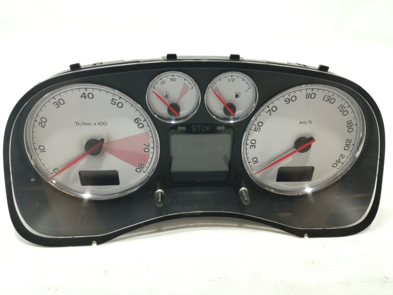 Recambio de cuadro instrumentos para peugeot 307 cc (s2) básico referencia OEM IAM 9655925780 N55376363X 216785114 NS5376363 