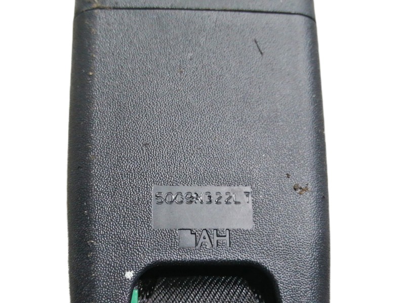 Recambio de enganche cinturon trasero izquierdo para citroën c1 airscape shine referencia OEM IAM 50G9N322LT  