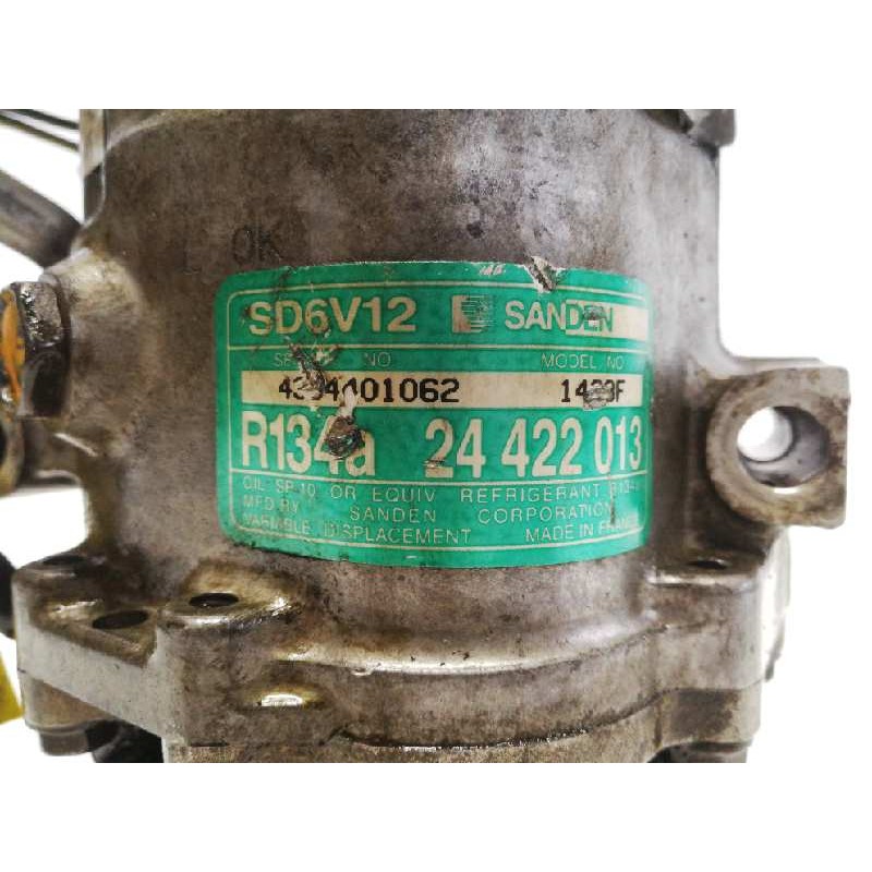 Recambio de compresor aire acondicionado para opel corsa c 1.7 16v dti cat (y 17 dt / lr6) referencia OEM IAM 24422013  