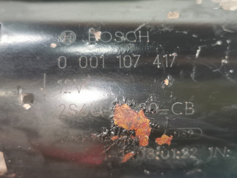 Recambio de motor arranque para ford fiesta (cbk) fun referencia OEM IAM 0001107417  