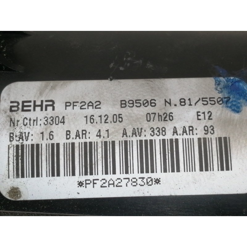 Recambio de motor calefaccion para peugeot 307 cc (s2) básico referencia OEM IAM PF2A2  