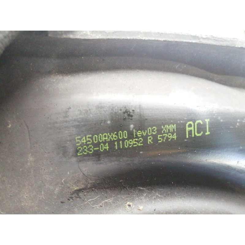 Recambio de brazo suspension inferior delantero derecho para nissan micra (k12e) acenta referencia OEM IAM 54500AX600  