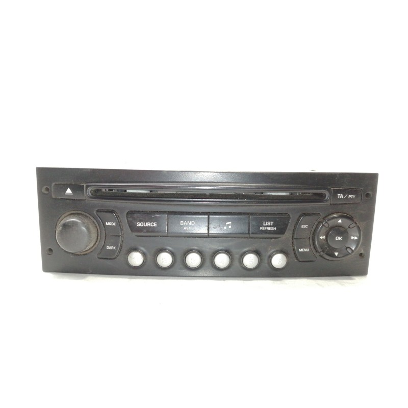 Recambio de sistema audio / radio cd para peugeot 307 cc (s2) básico referencia OEM IAM 7645038392  