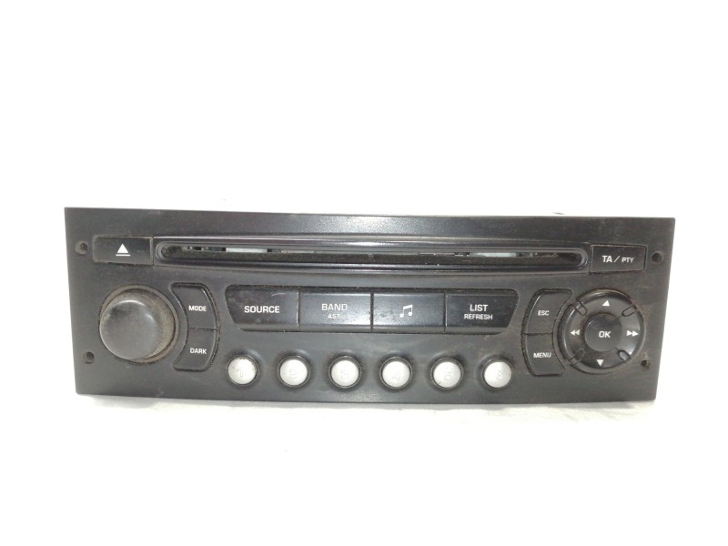 Recambio de sistema audio / radio cd para peugeot 307 cc (s2) básico referencia OEM IAM 7645038392  