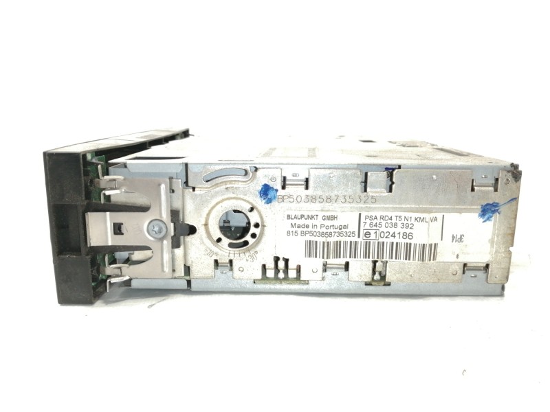 Recambio de sistema audio / radio cd para peugeot 307 cc (s2) básico referencia OEM IAM 7645038392  
