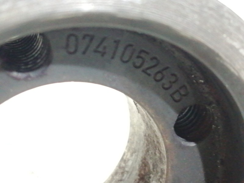 Recambio de polea cigueñal para volkswagen t4 transporter/furgoneta (mod. 1991) caja cerrada economy referencia OEM IAM 07410526