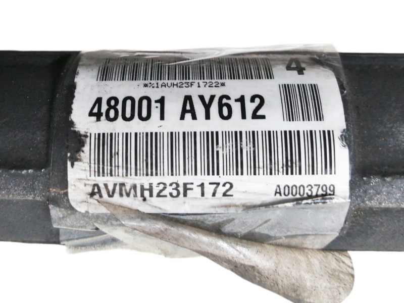 Recambio de cremallera direccion para nissan micra (k12e) acenta referencia OEM IAM 48001AY612  