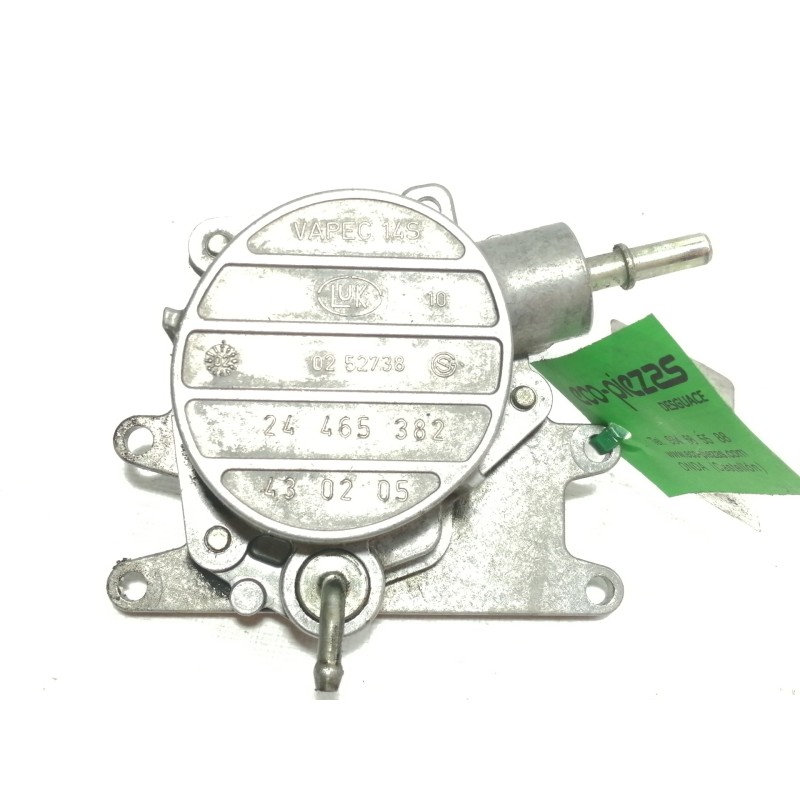 Recambio de depresor freno / bomba vacio para opel vectra c berlina elegance referencia OEM IAM 24465382 24465382 