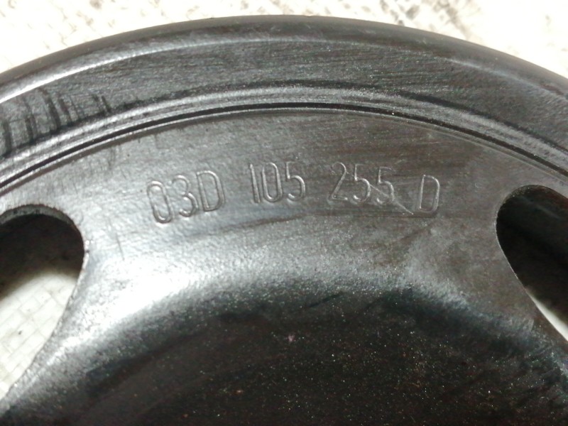 Recambio de polea cigueñal para seat ibiza (6j5) 1.4 16v tsi referencia OEM IAM 03D105255D  