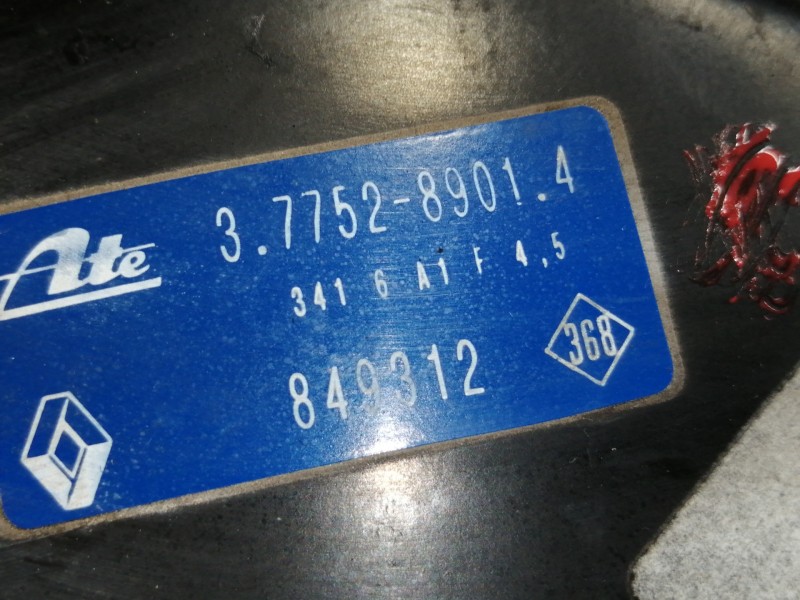 Recambio de servofreno para renault megane i classic (la0) 1.6e rn referencia OEM IAM 3775289014 849312 
