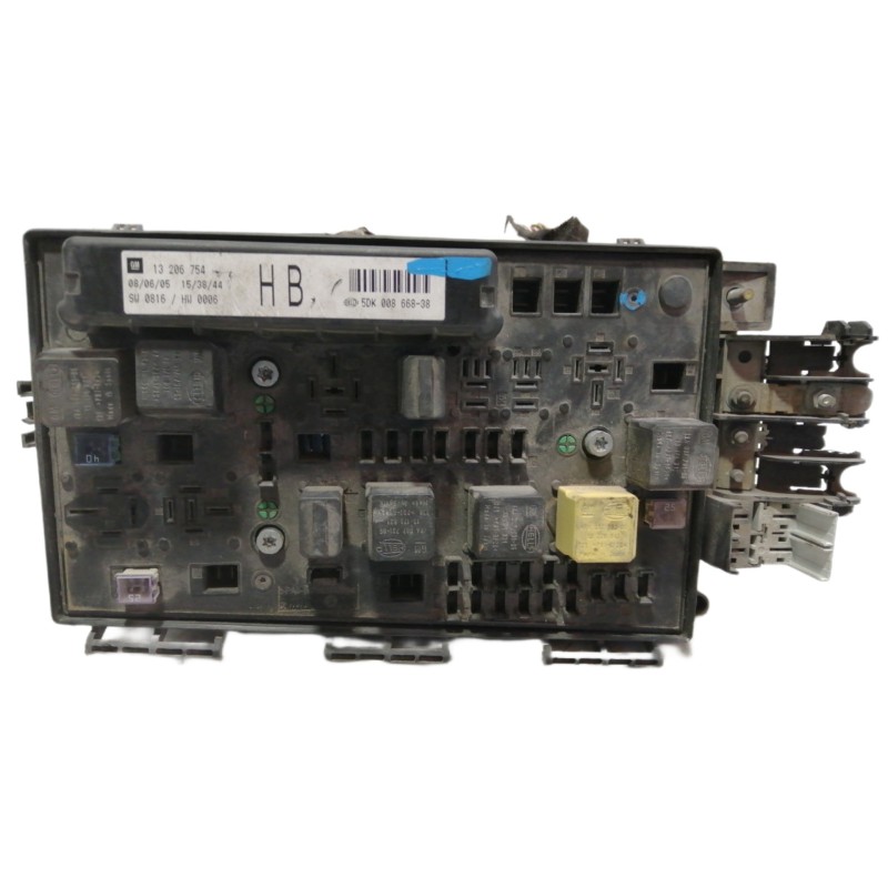 Recambio de caja reles / fusibles para opel astra gtc sport referencia OEM IAM 13206754 5DK00866933 