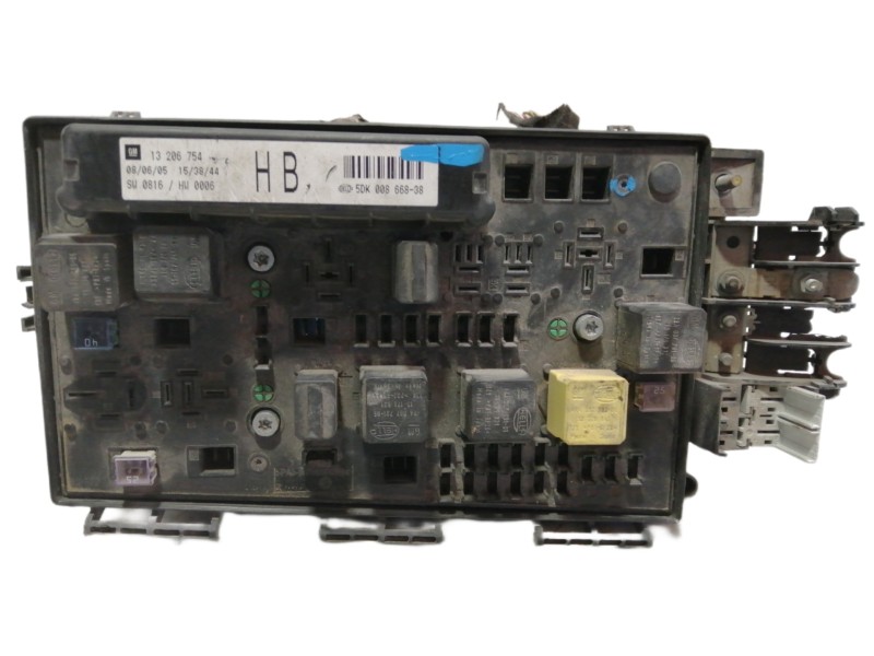 Recambio de caja reles / fusibles para opel astra gtc sport referencia OEM IAM 13206754 5DK00866933 