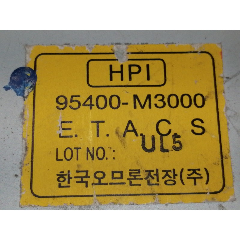 Recambio de modulo electronico para mitsubishi santamo (hyundai) santamo confort referencia OEM IAM 95400M3000  