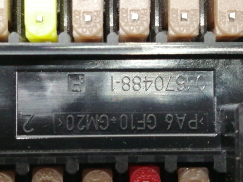 Recambio de caja reles / fusibles para bmw serie 5 lim. (f10) 520d referencia OEM IAM 217033442E 923442101 016704871