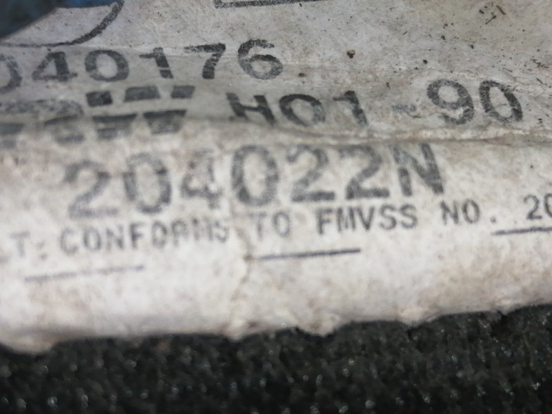 Recambio de cinturon seguridad trasero derecho para bmw x5 (e53) 3.0d referencia OEM IAM 204022N S4705150802 02B136NB4488