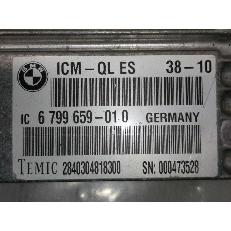 Recambio de modulo electronico para bmw serie 5 lim. (f10) 520d referencia OEM IAM 2840304818300 ICMQLES / IC6799659010 00047352