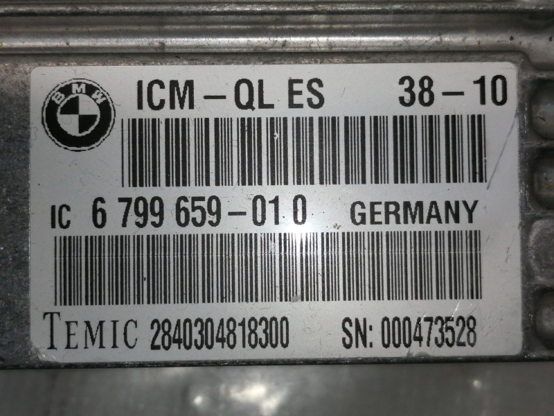 Recambio de modulo electronico para bmw serie 5 lim. (f10) 520d referencia OEM IAM 2840304818300 ICMQLES / IC6799659010 00047352
