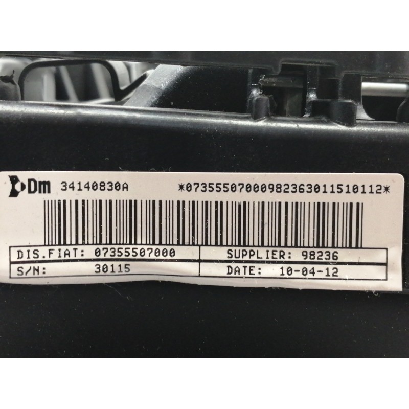 Recambio de airbag delantero izquierdo para opel combo d expression l1h1 referencia OEM IAM 34140830A 07355507000 / 112120812326